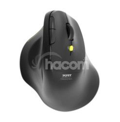 PORT CONNECT ERGO SOFT COLLECTION/Vertik�lna/Optick�/Pre prav�kov/1 600 DPI/USB+BT/�ierna 910200