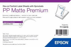 PP Matte Label Premium, 203mm x 305mm, 500 Labels 7113415