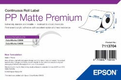 PP Matte Label Premium, Cont Roll, 105mm x 29m 7113704