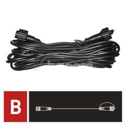 Predlovac kbel pre spojovacie reaze Profi ierny, 10 m, vonkaj aj vntorn D2ZB01