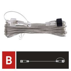 Predlovac kbel pre spojovacie reaze Standard transparent., 10 m, vonkaj aj vntorn D1ZB02