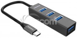 PremiumCord 5G USB Hub Type C na 4x USB 3.2 Gen 1 ku31hub09