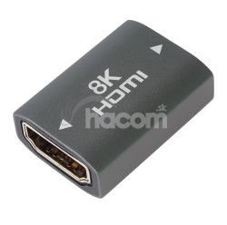PremiumCord 8K Adaptr spojka HDMI A - HDMI A, Female/Female, kovov kphdma-36