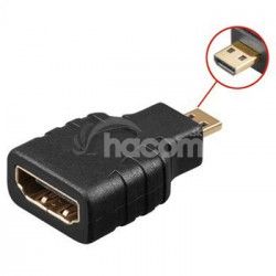 PremiumCord Adapter HDMI-A - micro HDMI-D, F / M kphdma-15