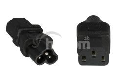 PremiumCord Adaptr IEC C13 F - IEC C6 M, 230V kpsr-02