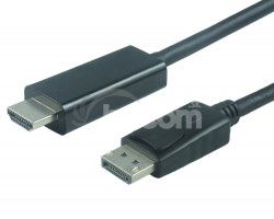 PremiumCord DisplayPort 1.2 na HDMI 2.0, 1m kportadk04-01
