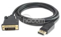 PremiumCord DisplayPort na DVI kbel 1m, tie. M / M kportadk02-01