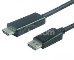PremiumCord DisplayPort na HDMI kbel 1m M / M kportadk01-01