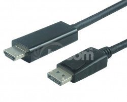 PremiumCord DisplayPort na HDMI kbel 5m M / M kportadk01-05