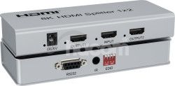PremiumCord HDMI 2.1 splitter 1-2 porty khsplit2p
