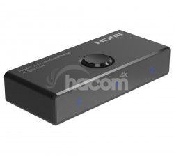 PremiumCord HDMI Switch 4K@60Hz YUV 4:4:4, FULL HD 1080P, 3D obojsmern 2-1 alebo 1-2 khswit21d