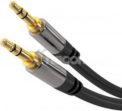 PremiumCord HQ tienen kbel stereo Jack 3.5mm - Jack 3.5mm M / M 3m kjqmm3