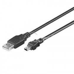 PremiumCord Kbel USB 2.0, AB mini, 5pin, 2m ku2m2a