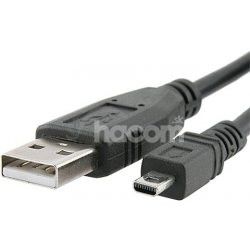 PremiumCord Kbel USB, AB mini, 8pin, 2m Sanyo, Panasonic LUMIX ku2m2d