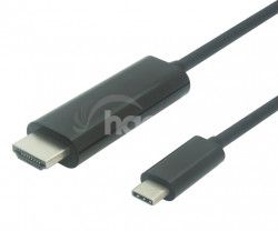 PremiumCord kbel USB-C - HDMI, 4k @ 60Hz, 1,8m ku31hdmi03