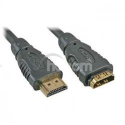 PremiumCord predlžovací kábel HDMI, M / F, 1m kphdmf1