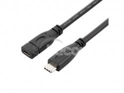 PremiumCord Predlovac kbel USB 3.2 generation 2, C/male - C/female, 1,5m ku31mfa015
