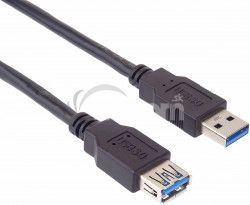 PremiumCord predlovac USB 3.0 kbel 0,5m ku3paa05bk