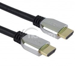 PremiumCord ULTRA HDMI 2.1 High Speed + Ethernet kbel 8K @ 60Hz, pozlten 1m kphdm21z1