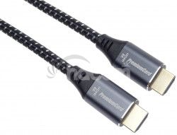 PremiumCord ULTRA HDMI 2.1 High Speed + Ethernet kábel 8K @ 60Hz, pozlátené 1m kphdm21s1