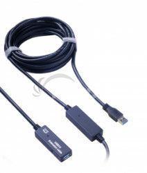 PremiumCord USB 3.0 repeater a predlovac kbel A / MA / F 10m ku3rep10