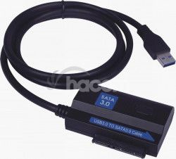 PremiumCord USB 3.0 - SATA3 adaptr s kblom pre 2,5 "/ 3,5" HDD ku3ides7