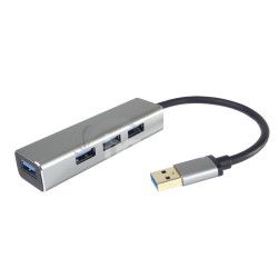 PremiumCord USB 3.0 Superspeed HUB 4-portový ku3hub4c