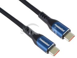 PremiumCord USB-C kbel, 1,5m/5A/100W/20Gbits ku31cry15