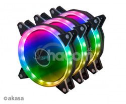 prdavn ventiltor Akasa Vegas AR7 LED 12 cm kit AK-FN107