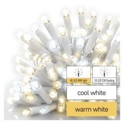 Profi LED spojovacia reaz blikajca biela  cencle, 3 m, vonkajia, tepl/studen biela D2CN02