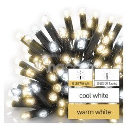 Profi LED spojovacia reaz preblikvajca, 10 m, vonkajia, tepl/studen biela D2AN01