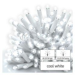 Profi LED spojovacia reaz preblikujca biela  cencle, 3 m, vonk., studen biela D2CC04