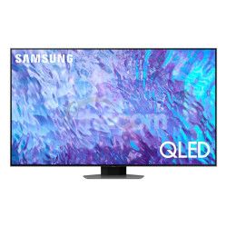 QLED TV SAMSUNG, 125 cm, 4K, DVB-T2 / C / S2, PQI 4700,  Multiview, Wifi, en.tr. G, strieborná farba QE50Q80C
