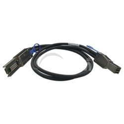 QNAP Mini SAS cable (SFF-8644-8088), 1m CAB-SAS10M-8644-8088