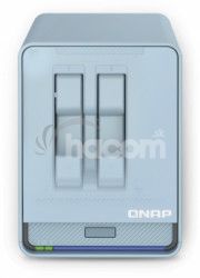 QNAP trojpsmov Wi-Fi SD-WAN Mesh AC2200 router / NAS - QMiroPlus-201W (2x SATA / 1x 2,5GB / 4x GbE) QMiroPlus-201W