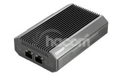 QNAP QNA-UC10G1SF- adaptr USB-C 4 (podpora Thunderbolt 3 a 4) na 2x 10GbE SFP+ (pasvne chladenie) QNA-UC10G2SF