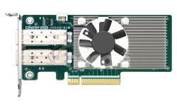 QNAP QXG-25G2SF-BCM Dual port na 25GbE Network adapt�r; 2 x SFP28; Broadcom 57504 controller QXG-25G2SF-BCM