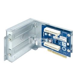 QNAP Riser Card Module; 1 x PCIe 3 x8 a 2 x PCIe 3 x4; x73AU short depth 2U chassis BRKT-RISER-2P-2U