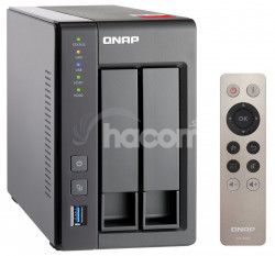 QNAP TS-251 + -8G (2,42GHz / 8GB RAM / 2x SATA / 2x GbE / 1x HDMI / 2x USB 2.0 / 2x USB 3.0) TS-251+-8G