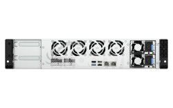 QNAP TS-h1065eU-RP-8G (Intel 4core, ZFS, 8GB DDR5 RAM, 8x SATA + 2x E1.S, 1x PCIe, 2x 2,5GbE) TS-h1065eU-RP-8G