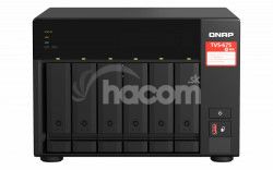 QNAP TVS-675-8G (8core 2,5GHz / 8GB RAM / 6xSATA / 2xM.2 NVMe slot / 2xPCIe / 2x2,5GbE / 1x HDMI 4K) TVS-675-8G