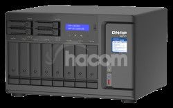 QNAP TVS-h1288X-W1250-16G (Xeon 3,3GHz, ZFS, 16GB ECC RAM, 8x 3,5 "+ 4x 2,5", 2x M.2 NVMe, 4x 2,5GB) TVS-h1288X-W1250-16G