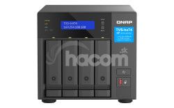 QNAP TVS-h474-i3-8G (4core 4,3GHz, ZFS, 16GB RAM, 4x SATA, 2x M.2 NVMe, 2x PCIe, 2x 2,5GbE, HDMI) TVS-h474-i3-8G