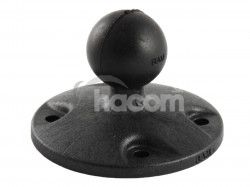 RAM Mounts kruhov adaptr / chyt na rovn povrchy s AMPS vzorom dier, s apom 1 ", plast, RAP-B-202U RAP-B-202U