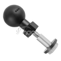 RAM z�klad�a so z�vitom 1/4" - 20 x 1" as gu�ov�m k�bom 1" pre Harley Davidson RAP-B-379-HA1U