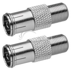 Redukcia F zsuvka - IEC zsuvka 2ks R5852.2