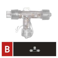 Rozboova T pre spojovacie reaze Standard transparentn, vonkaj aj vntorn D1ZT01