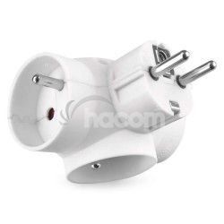 Rozboovacia zsuvka 3, okrhla, biela P0024FR