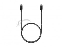 Samsung Kbel USB-C na USB-C, 1m (20V, 5A, max. 100W), Black EP-DN975BBEGWW