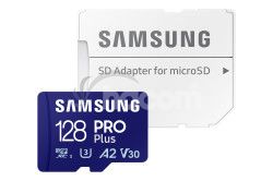 Samsung/micro SDXC/128GB/180MBps/Class 10/+ Adaptr/Modr MB-MD128SA/EU